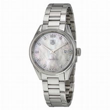 Tag Heuer  Carrera WAR1314.BA0778 White Mother of Pearl Watch