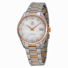 Tag Heuer  WAR1352.BD0774 White Mother of Pearl Watch