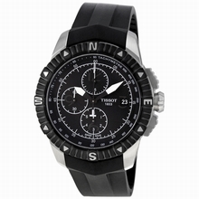   T-Navigator T062.427.17.057.00 Black Stainless Steel Watch