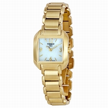   T-Wave T02.5.285.82 White Mother of Pearl Watch