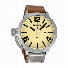 U-Boat  7121 Beige Watch