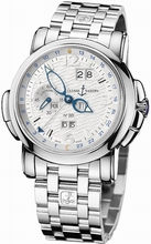 Ulysse Nardin  GMT Perpetual 320-60-8/60 Silver Watch