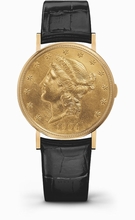 Vacheron Constantin  33059/000J-0000 $20 Coin Gold Watch
